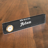 Schreibtisch Name Plate Adam Namensplakette (Seite)