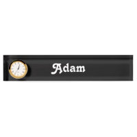 Schreibtisch Name Plate Adam