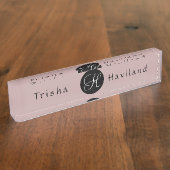 Schreibtisch Name Plate - HAMbyWG Namensplakette (Seite)