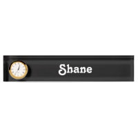 Schreibtisch Name Plate Shane