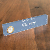 Schreibtisch Name Plate Thierry Namensplakette (Seite)