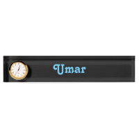 Schreibtisch Name Plate Umar