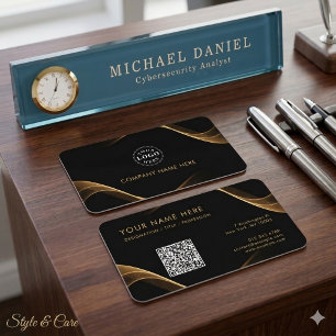 Schreibtisch Namensplatte mit Uhr - Personalisiert Namensplakette