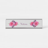 Schreibtisch oder hängende schreibtischnamensplakette (Vorderseite )