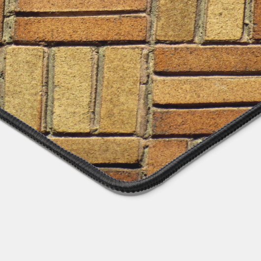 Schreibtisch Pad - Muster aus Woven Brick Schreibtischunterlage (Ecke)