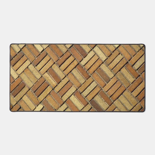 Schreibtisch Pad - Muster aus Woven Brick Schreibtischunterlage (Vorderseite)
