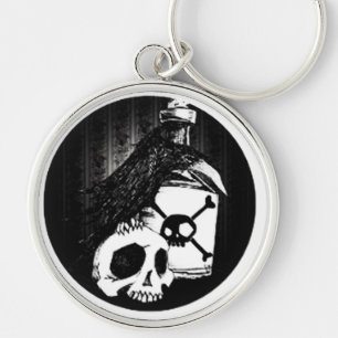 Schreibtisch Poes Schlüsselanhänger