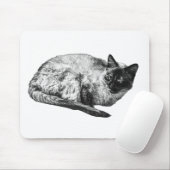 Schreibtisch ruhig, feliner Schatten Mousepad (Mit Mouse)