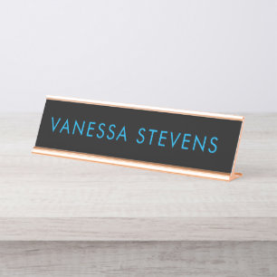 Schreibtisch-Schild Boss Lady Schreibtischnamensplakette