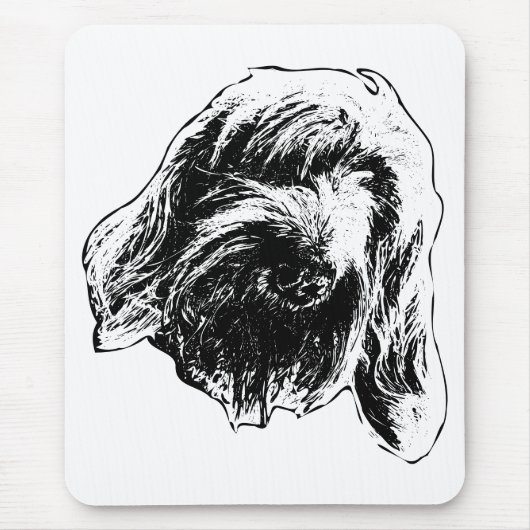 Schreibtisch Spinone Calm Mousepad (Vorne)