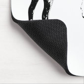 Schreibtisch-Tinte, fokussierte Ruhe Mousepad (Ecke)