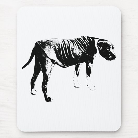 Schreibtisch-Tinte, fokussierte Ruhe Mousepad (Vorne)