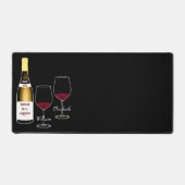 Schreibtische mit Weinmotiven und Pads Schreibtischunterlage (Vorderseite)
