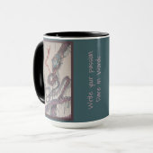 Schreibtischliste Tasse (Vorderseite Links)