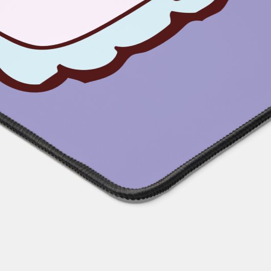 Schreibtischmatte (Ecke)