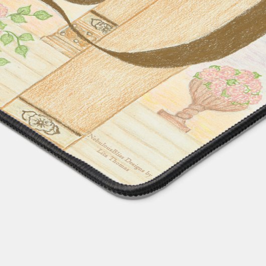 Schreibtischmatte (Ecke)