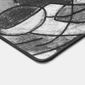 Schreibtischmatte "Mangel an Blau" (Ecke)