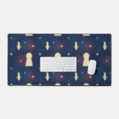 Schreibtischmatte mit Starry Night Knife Keyhole M (Tastatur & Maus)