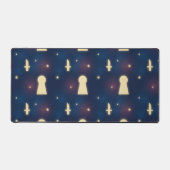 Schreibtischmatte mit Starry Night Knife Keyhole M (Vorderseite)