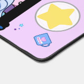 Schreibtischmatte pink (Ecke)