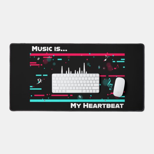 Schreibtischmatte - Tastatur und Maus (Tastatur & Maus)