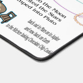 Schreibtischmatte Wo ist Mutter? (Ecke)