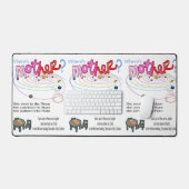 Schreibtischmatte Wo ist Mutter? (Tastatur & Maus)