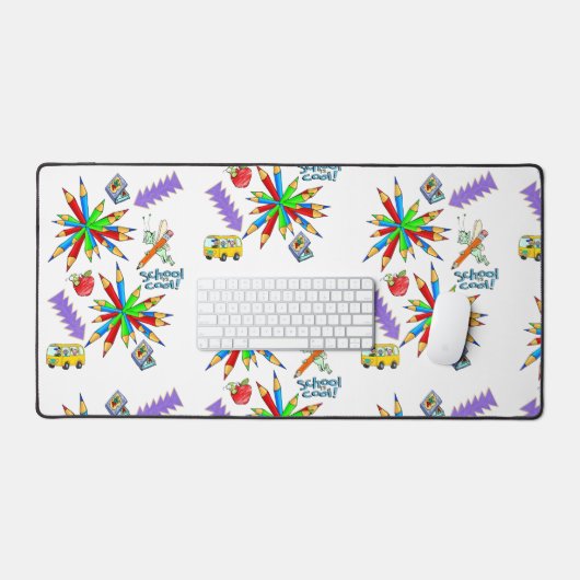 Schreibtischmatte Zurück in die Schule Cool (Tastatur & Maus)