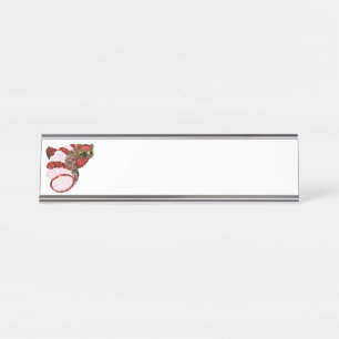 Schreibtischname Plakette Schreibtischnamensplakette