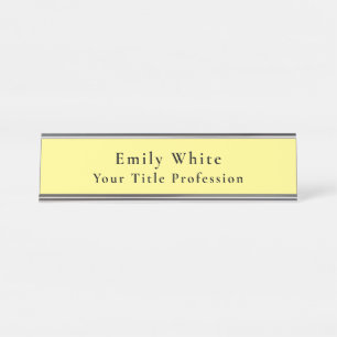 SCHREIBTISCHNAMENSPLAKETTE