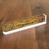 Schreibtischnamensplaketten Namensplakette (Seite)