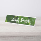 Schreibtischnamensplaketten Schreibtischnamensplakette (Vorderseite )