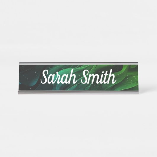 Schreibtischnamensplaketten Schreibtischnamensplakette (Vorderseite )