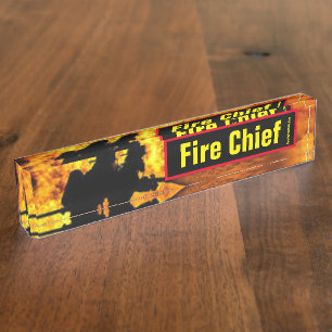 Schreibtischschild für Feuerlöschleitungen
