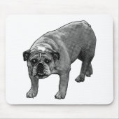 Schreibtischschneepunkte Mousepad (Vorne)