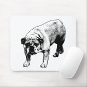 Schreibtischschneeruhige Mousepad (Mit Mouse)