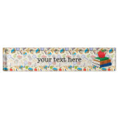 Schreibtischtafel Namensplakette (Vorderseite)