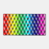 Schreibtischunterlage - Illusion von Regenbogenblö (Vorderseite)