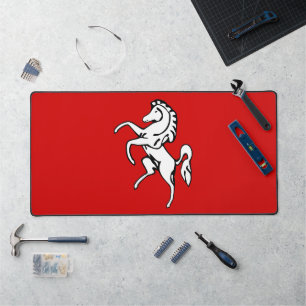Schreibtischunterlage mit der Flagge von Kent Coun