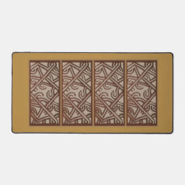 Schreibtischunterlage mit Design aus Neuguinea