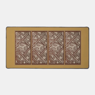 Schreibtischunterlage mit Design aus Neuguinea