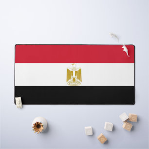 Schreibtischunterlage mit Flagge Ägyptens
