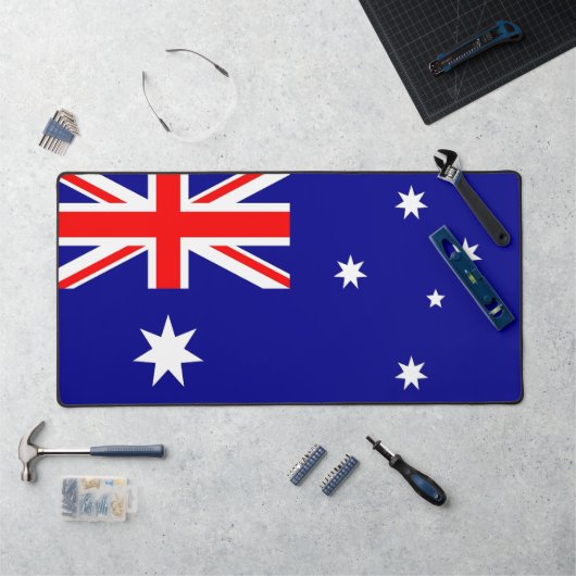 Schreibtischunterlage mit Flagge Australiens (Arbeitsplatz)