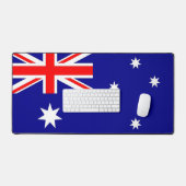 Schreibtischunterlage mit Flagge Australiens (Tastatur & Maus)