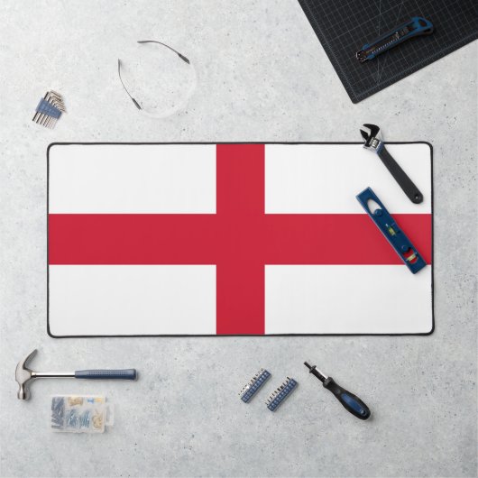 Schreibtischunterlage mit Flagge Englands, UK (Arbeitsplatz)