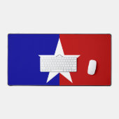 Schreibtischunterlage mit Flagge von San Antonio,  (Tastatur & Maus)