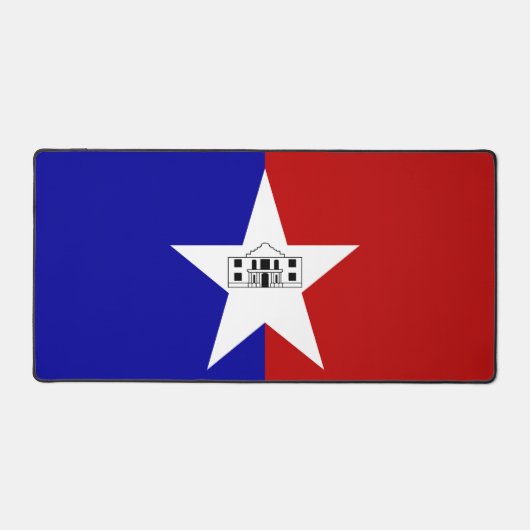 Schreibtischunterlage mit Flagge von San Antonio,  (Vorderseite)