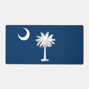 Schreibtischunterlage mit Flagge von South Carolin