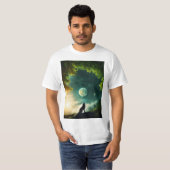 Schreibtitel für teepublic.com-Designs mit einem B T-Shirt (Vorne ganz)