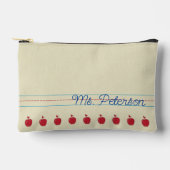 Schreibübungen Notebook Apple Pouch Zubehörtasche (Vorderseite)